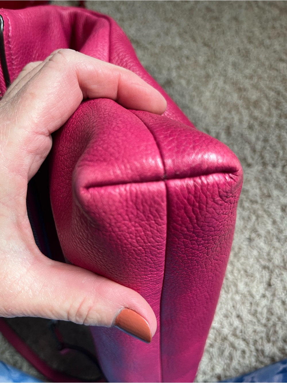 Coach Pink Leather Crossbody Bag - Picture 10 of 13